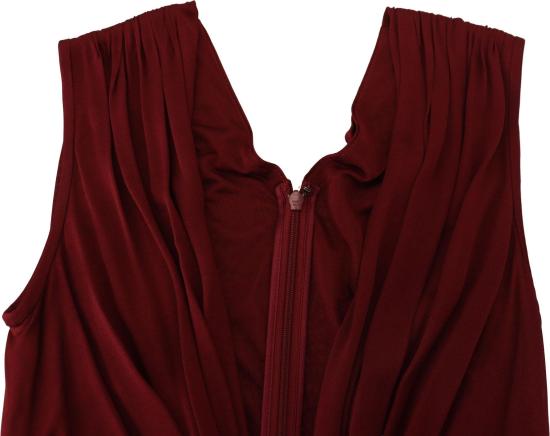 26FW 돌체앤가바나 민소매 티셔츠 49458374181150 MAROON - DOLCE & GABBANA