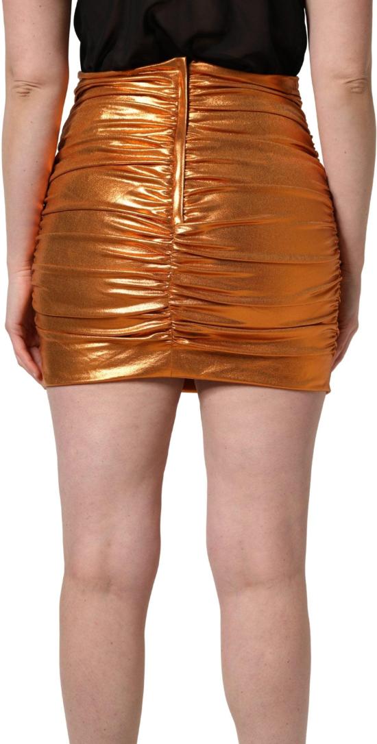 26FW 돌체앤가바나 숏 스커트 10046686789918 ORANGE - DOLCE & GABBANA