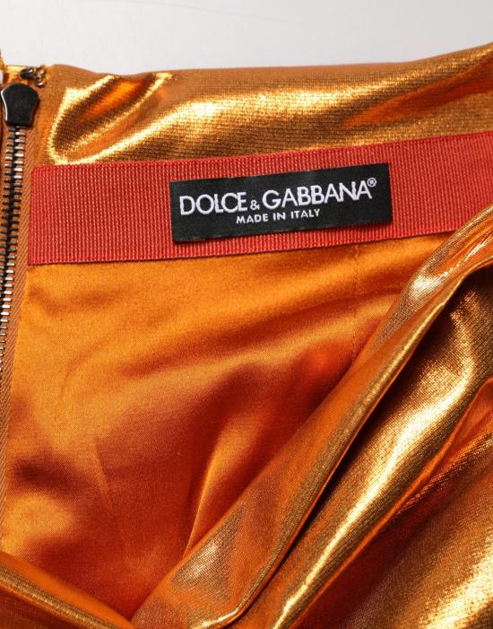 26FW 돌체앤가바나 숏 스커트 10046686789918 ORANGE - DOLCE & GABBANA