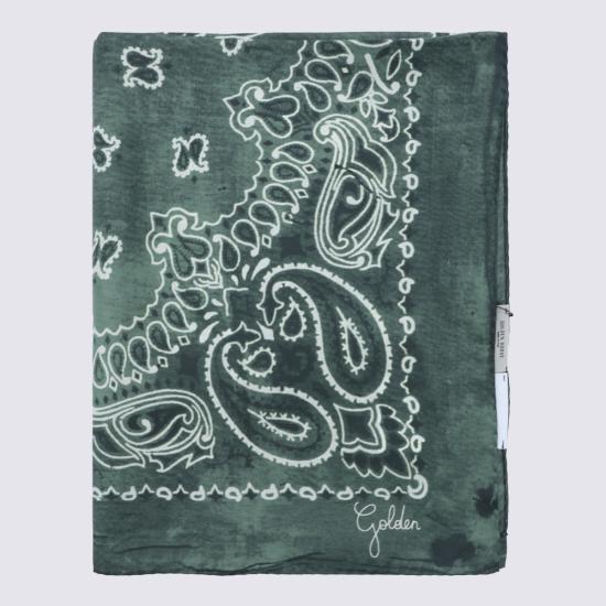 26FW 골든구스 머플러/스카프 GUP01053 P00066735759 MOSS GREEN
