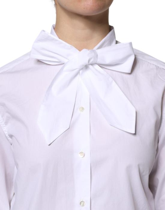 26FW 돌체앤가바나 긴팔 티셔츠 9752531861790 WHITE - DOLCE & GABBANA