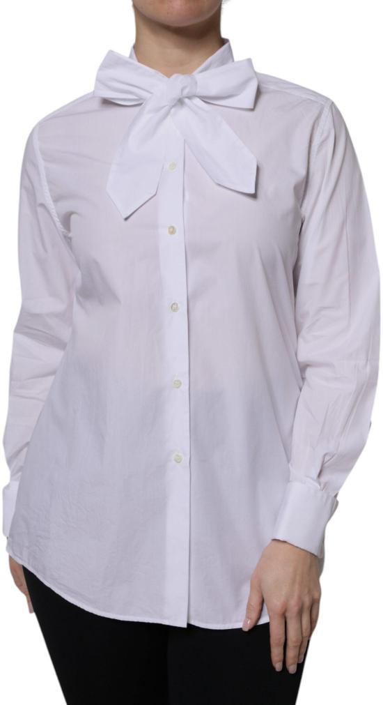 26FW 돌체앤가바나 긴팔 티셔츠 9752531861790 WHITE - DOLCE & GABBANA