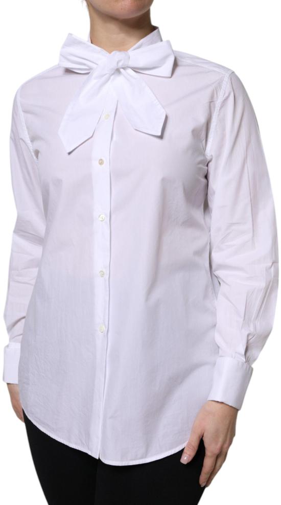 26FW 돌체앤가바나 긴팔 티셔츠 9752531861790 WHITE - DOLCE & GABBANA