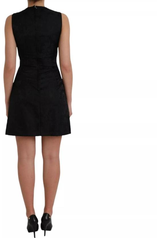 26FW 돌체앤가바나 미디 원피스 9830162366750 BLACK - DOLCE & GABBANA