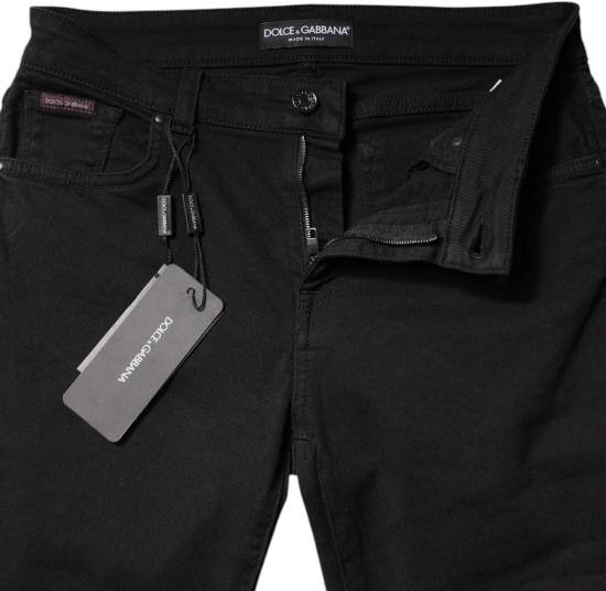 26FW 돌체앤가바나 데님 팬츠 50582455943454 BLACK - DOLCE & GABBANA