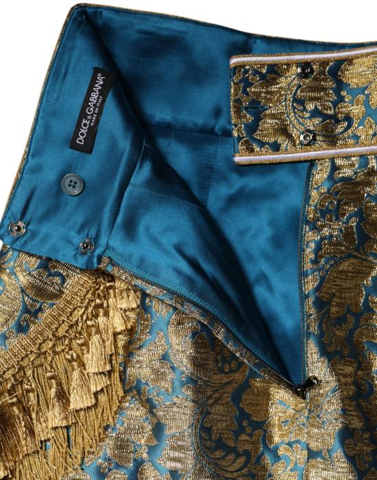 26FW 돌체앤가바나 숏 스커트 49921453785374 BLUE - DOLCE & GABBANA