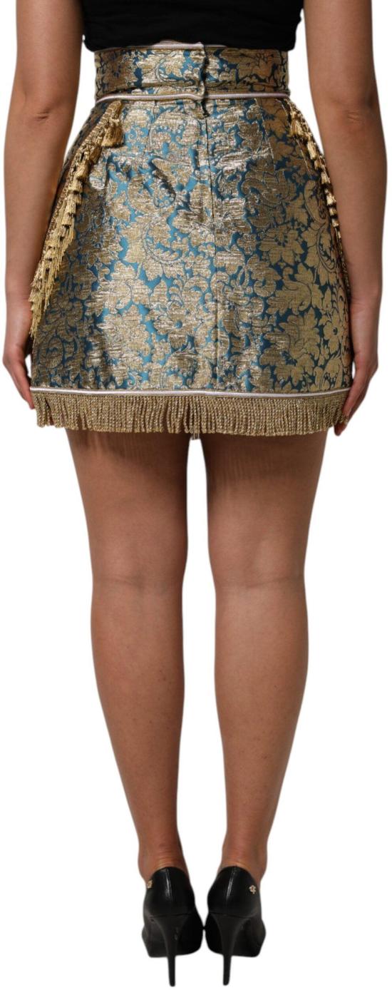 26FW 돌체앤가바나 숏 스커트 49921453785374 BLUE - DOLCE & GABBANA