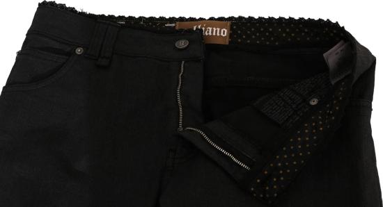 26FW 갈리아노 데님 팬츠 9938241388830 BLACK - GALLIANO