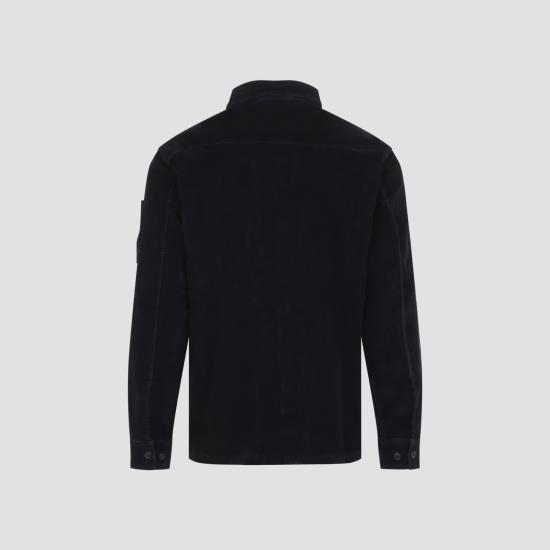 26FW 씨피 컴퍼니 긴팔 셔츠 21CMSH147A 006410O 999 BLACK DOM - C.P. COMPANY