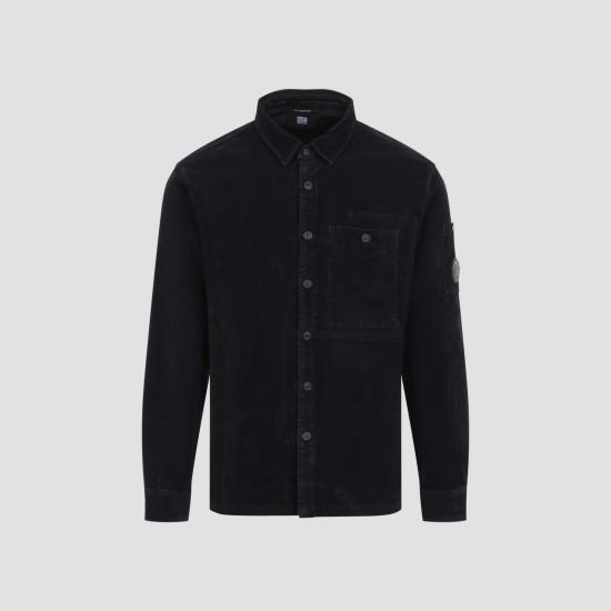 26FW 씨피 컴퍼니 긴팔 셔츠 21CMSH147A 006410O 999 BLACK DOM