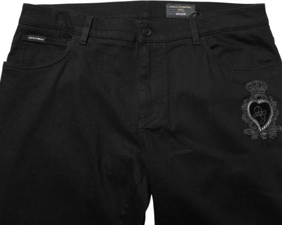 26FW 돌체앤가바나 데님 팬츠 9975767957790 BLACK - DOLCE & GABBANA