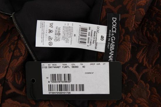 26FW 돌체앤가바나 숏 스커트 9069583139102 BROWN - DOLCE & GABBANA