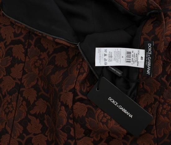 26FW 돌체앤가바나 숏 스커트 9069583139102 BROWN - DOLCE & GABBANA