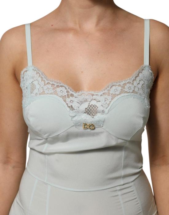 26FW 돌체앤가바나 미디 원피스 9844129202462 LICHTBLUE - DOLCE & GABBANA