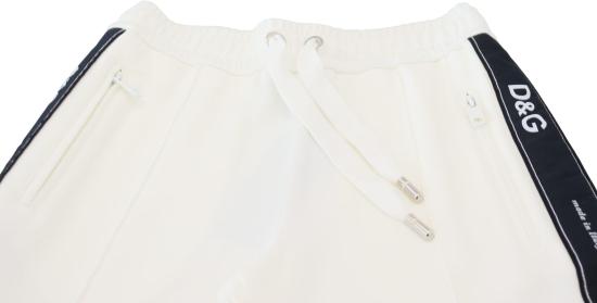 26FW 돌체앤가바나 트레이닝/조거 팬츠 9665014661406 WHITE - DOLCE & GABBANA
