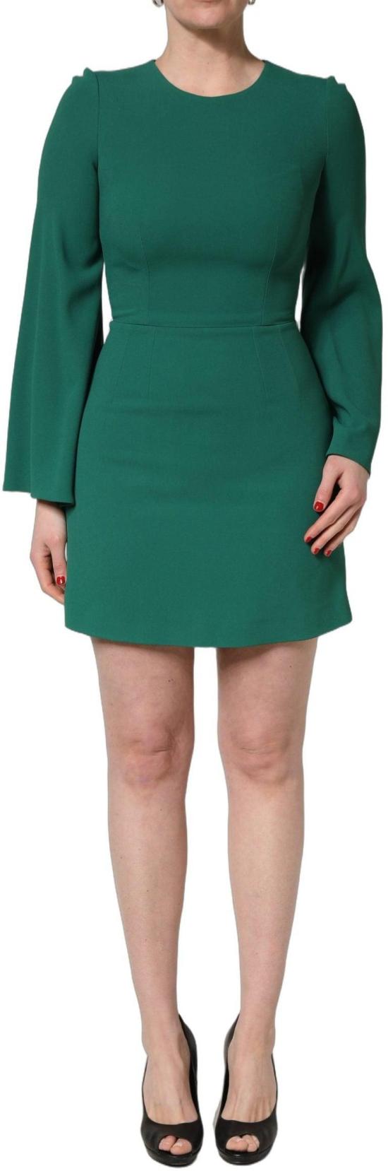 26FW 돌체앤가바나 숏 원피스 10065928585502 GREEN - DOLCE & GABBANA