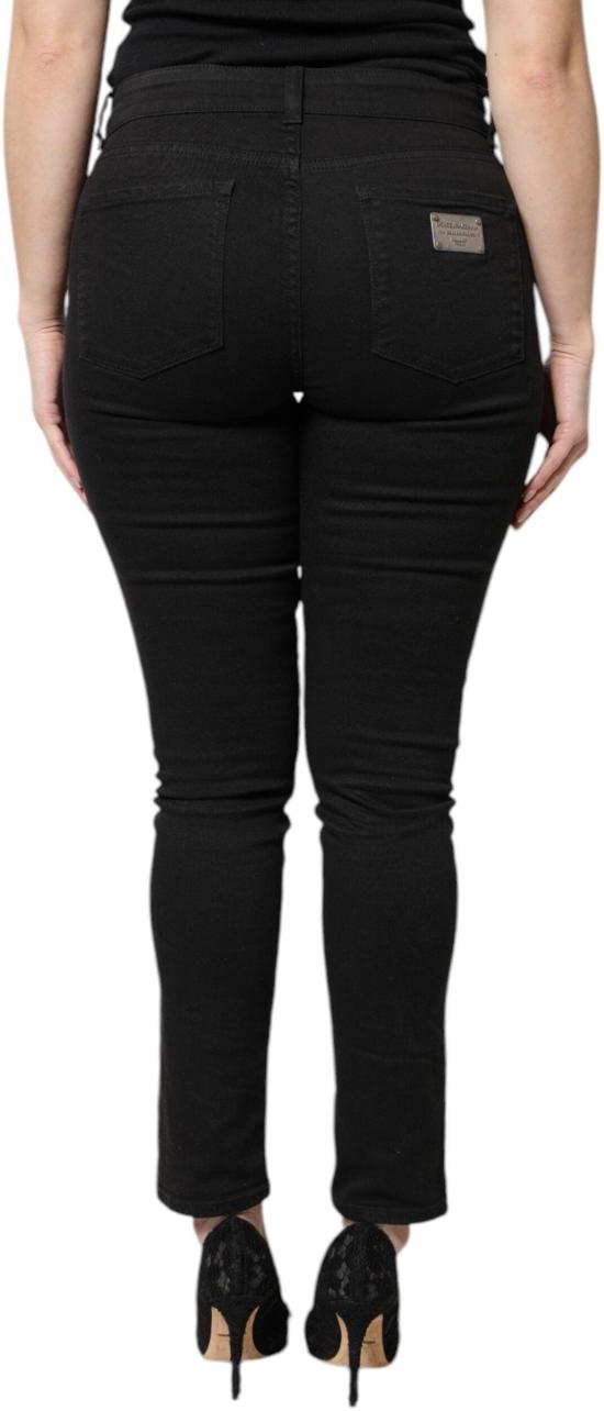 26FW 돌체앤가바나 데님 팬츠 9943941349662 BLACK - DOLCE & GABBANA