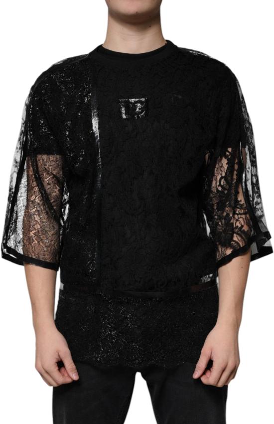 26FW 돌체앤가바나 탑 9716576256286 BLACK - DOLCE & GABBANA
