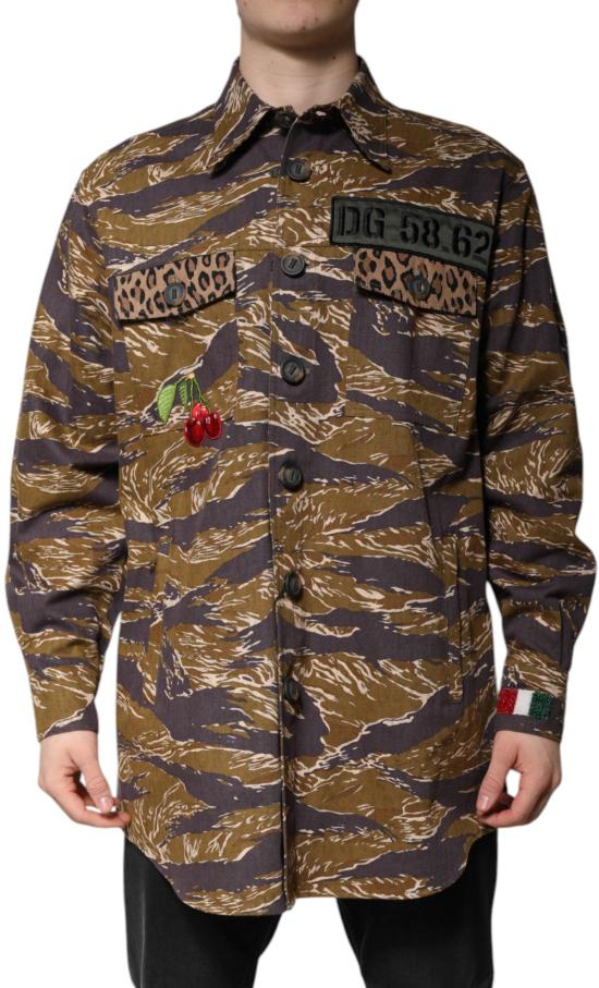 26FW 돌체앤가바나 트렌치 코트 9764365173022 BROWN - DOLCE & GABBANA
