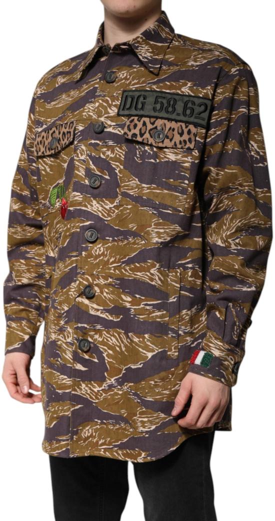 26FW 돌체앤가바나 트렌치 코트 9764365173022 BROWN - DOLCE & GABBANA