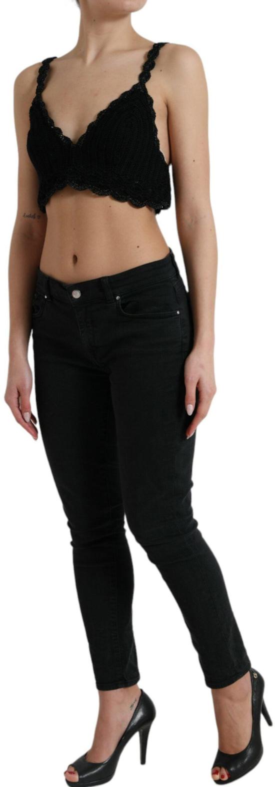 26FW 돌체앤가바나 탑 9665322418462 BLACK - DOLCE & GABBANA