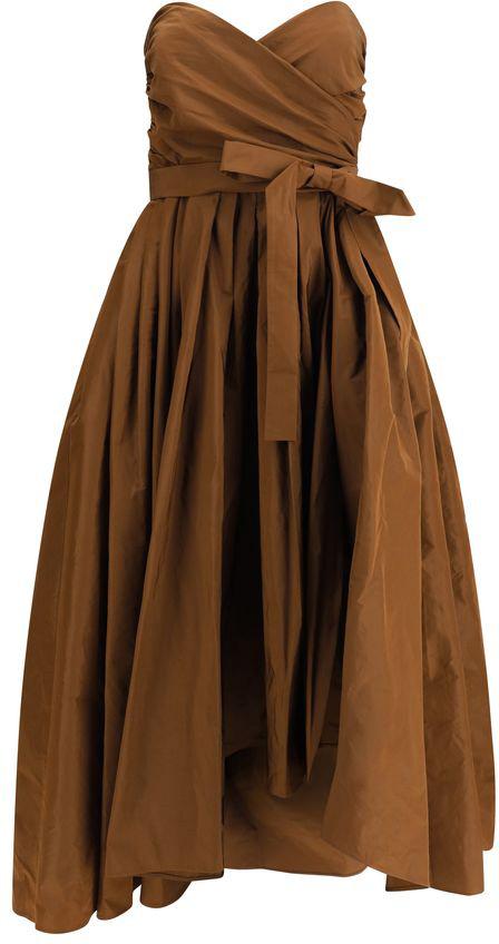 26FW 핑코 롱 원피스 9928391000350 BROWN