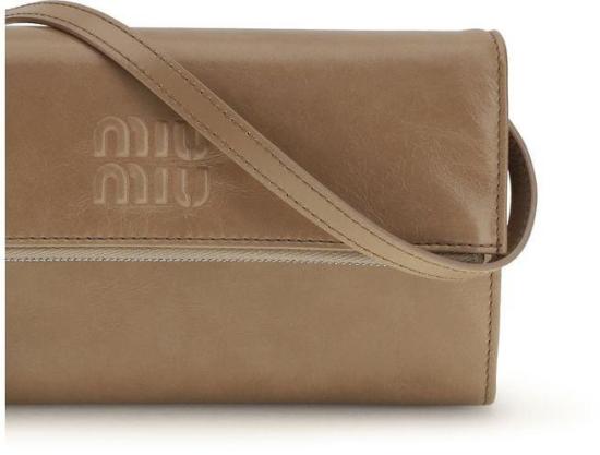 25FW 미우미우 클러치/파우치 15802699514142 BEIGE - MIU MIU