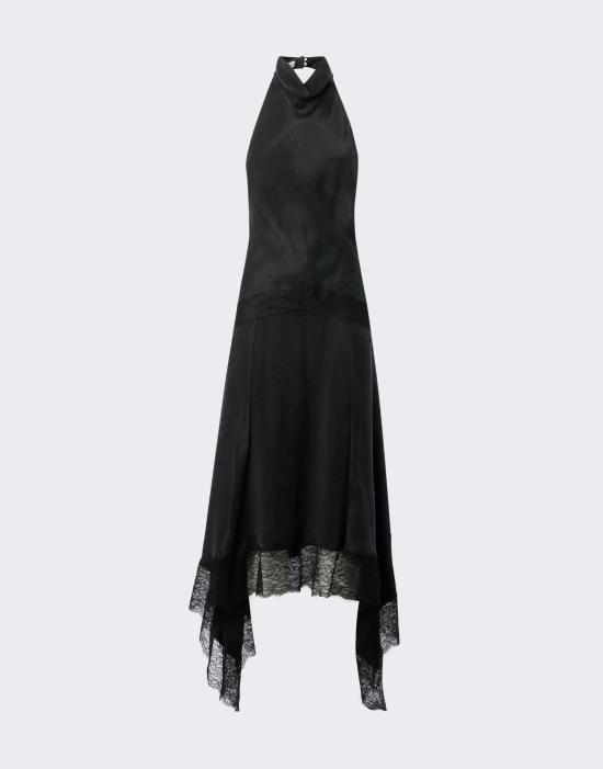 26FW 안다마네 미디 원피스 T200130ATNV147 999 Nero