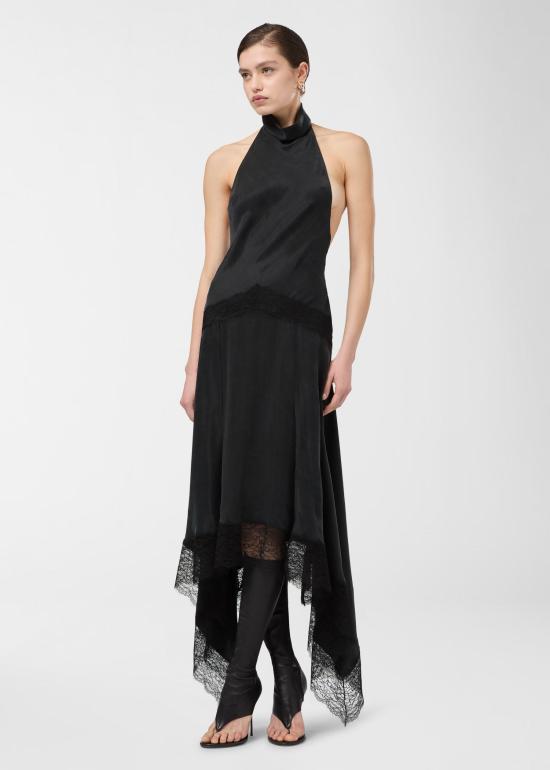 26FW 안다마네 미디 원피스 T200130ATNV147 999 Nero - ANDAMANE