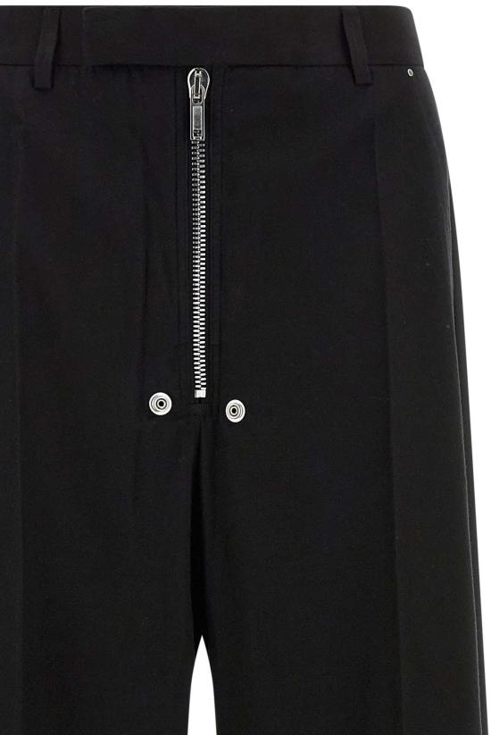 25FW 릭 오웬스 스트레이트 팬츠 10121362964766 BLACK - RICK OWENS