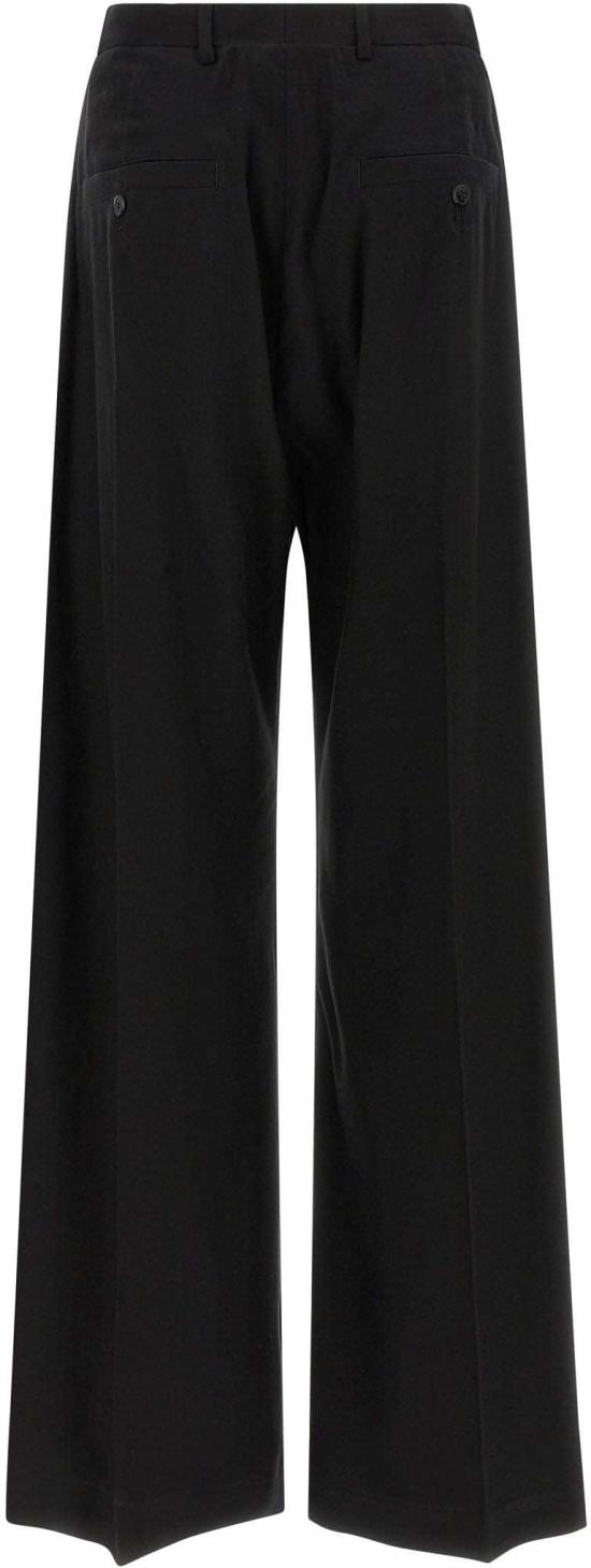 25FW 릭 오웬스 스트레이트 팬츠 10121362964766 BLACK - RICK OWENS