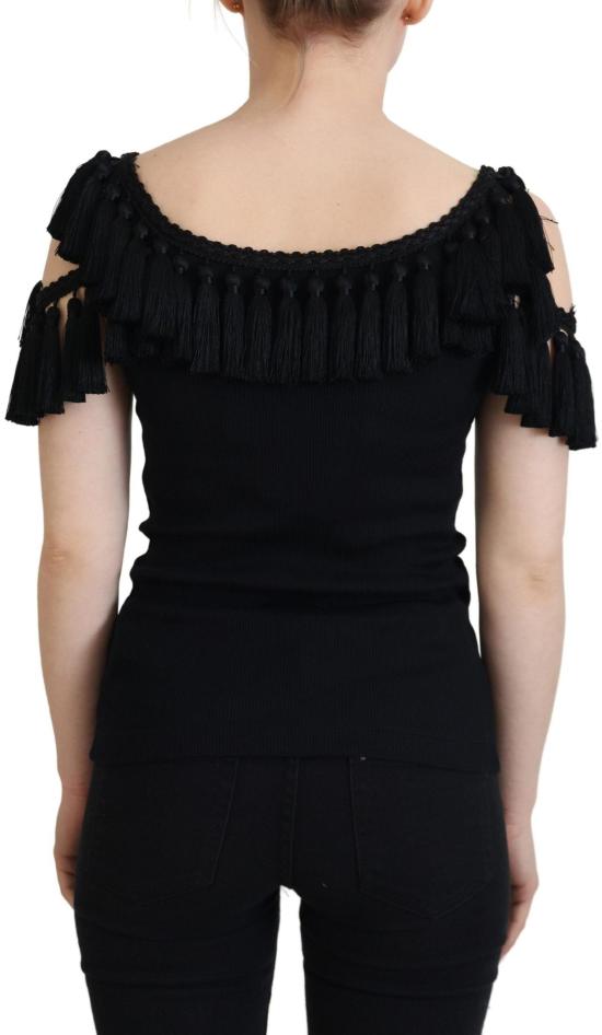 26FW 돌체앤가바나 탑 49456673849630 BLACK - DOLCE & GABBANA