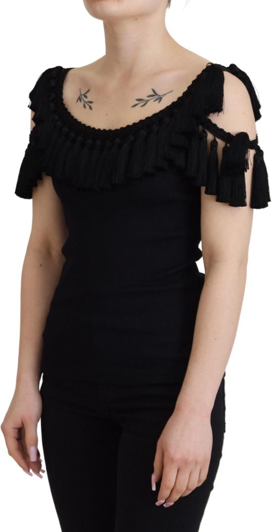 26FW 돌체앤가바나 탑 49456673849630 BLACK - DOLCE & GABBANA