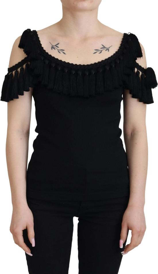 26FW 돌체앤가바나 탑 49456673849630 BLACK