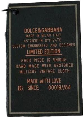 26FW 돌체앤가바나 탑 9716555677982 BLUE - DOLCE & GABBANA