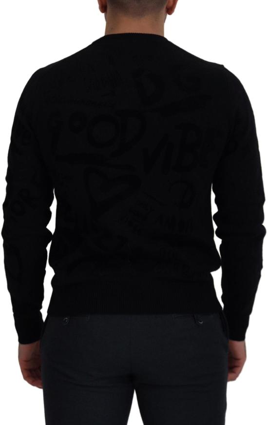 26FW 돌체앤가바나 니트웨어 47987653116190 BLACK - DOLCE & GABBANA