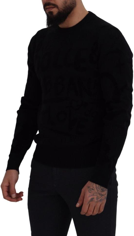 26FW 돌체앤가바나 니트웨어 47987653116190 BLACK - DOLCE & GABBANA