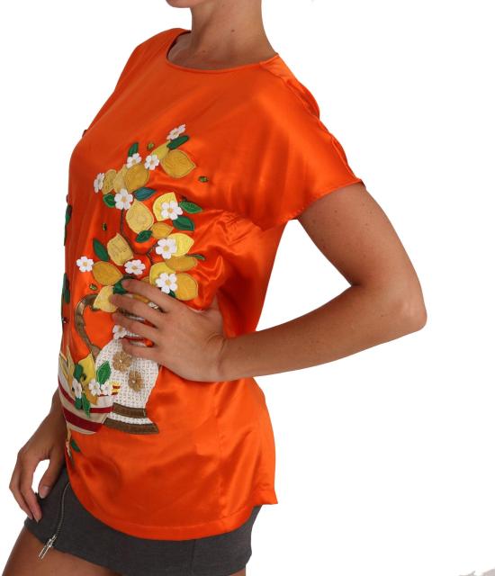 26FW 돌체앤가바나 탑 49456595140894 ORANGE - DOLCE & GABBANA