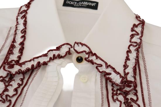 26FW 돌체앤가바나 탑 9846734848286 WHITE - DOLCE & GABBANA