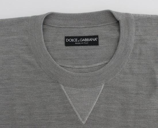 26FW 돌체앤가바나 니트웨어 9118623924510 GREY - DOLCE & GABBANA