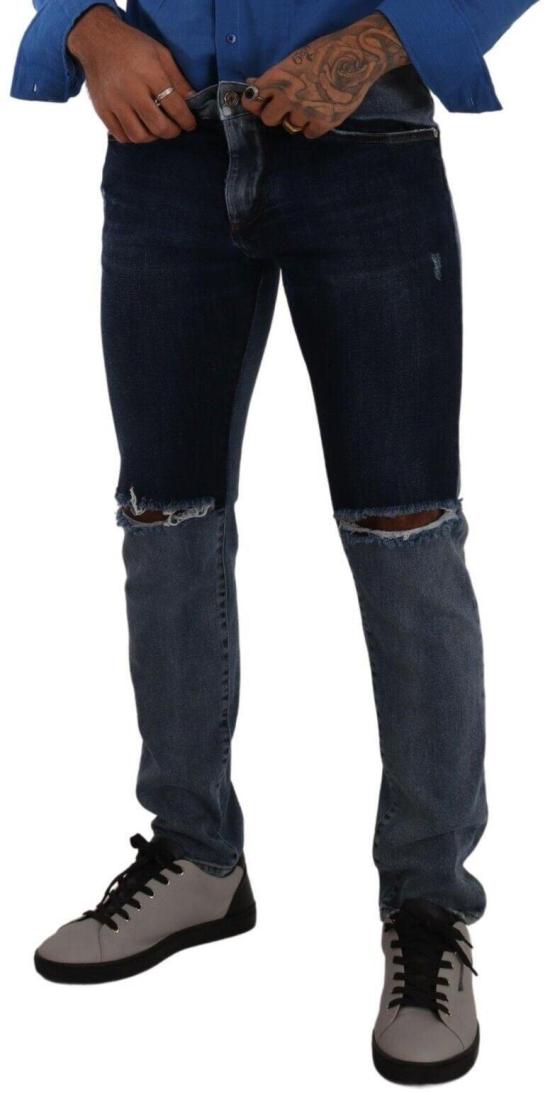 26FW 돌체앤가바나 데님 팬츠 9635948888350 BLUE - DOLCE & GABBANA