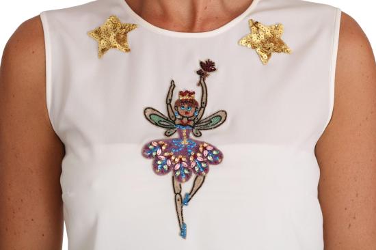 26FW 돌체앤가바나 민소매 티셔츠 50244432789790 WHITE - DOLCE & GABBANA