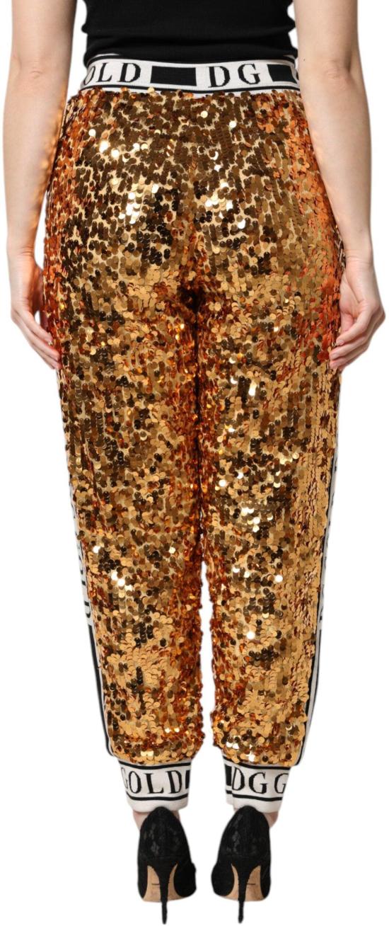 26FW 돌체앤가바나 트레이닝/조거 팬츠 49779293618462 GOLD - DOLCE & GABBANA