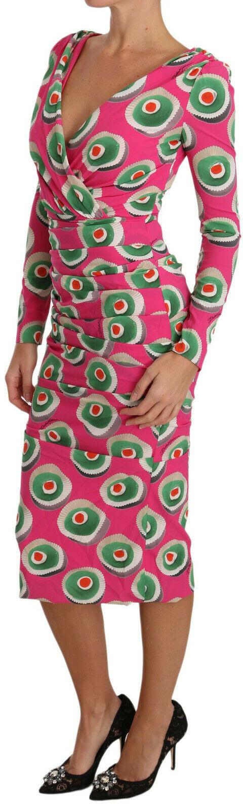 26FW 돌체앤가바나 미디 원피스 9069446299934 PINK - DOLCE & GABBANA