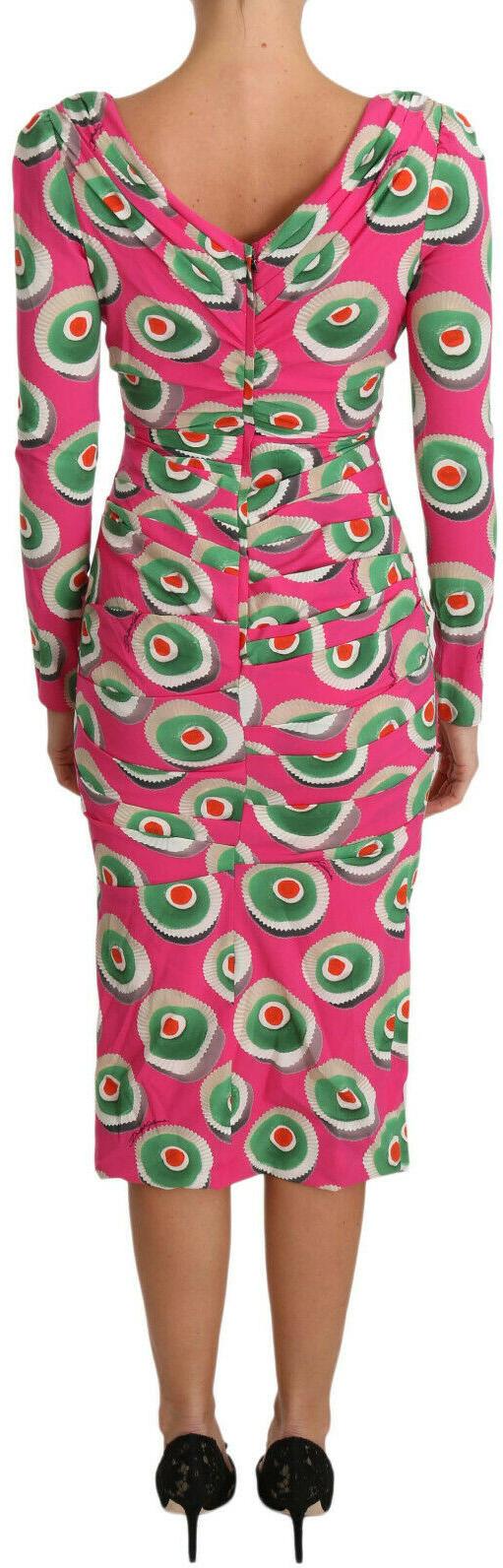 26FW 돌체앤가바나 미디 원피스 9069446299934 PINK - DOLCE & GABBANA