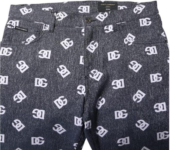 26FW 돌체앤가바나 데님 팬츠 9791650038046 GREY - DOLCE & GABBANA