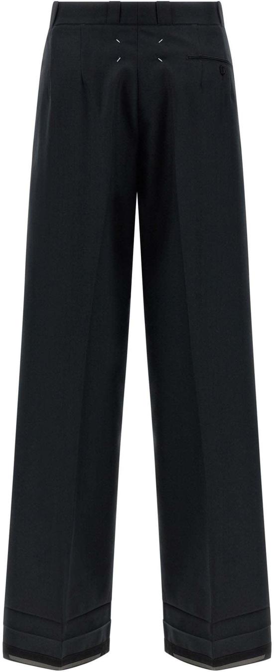 25FW 마르지엘라 스트레이트 팬츠 10128115302686 BLACK - MAISON MARGIELA
