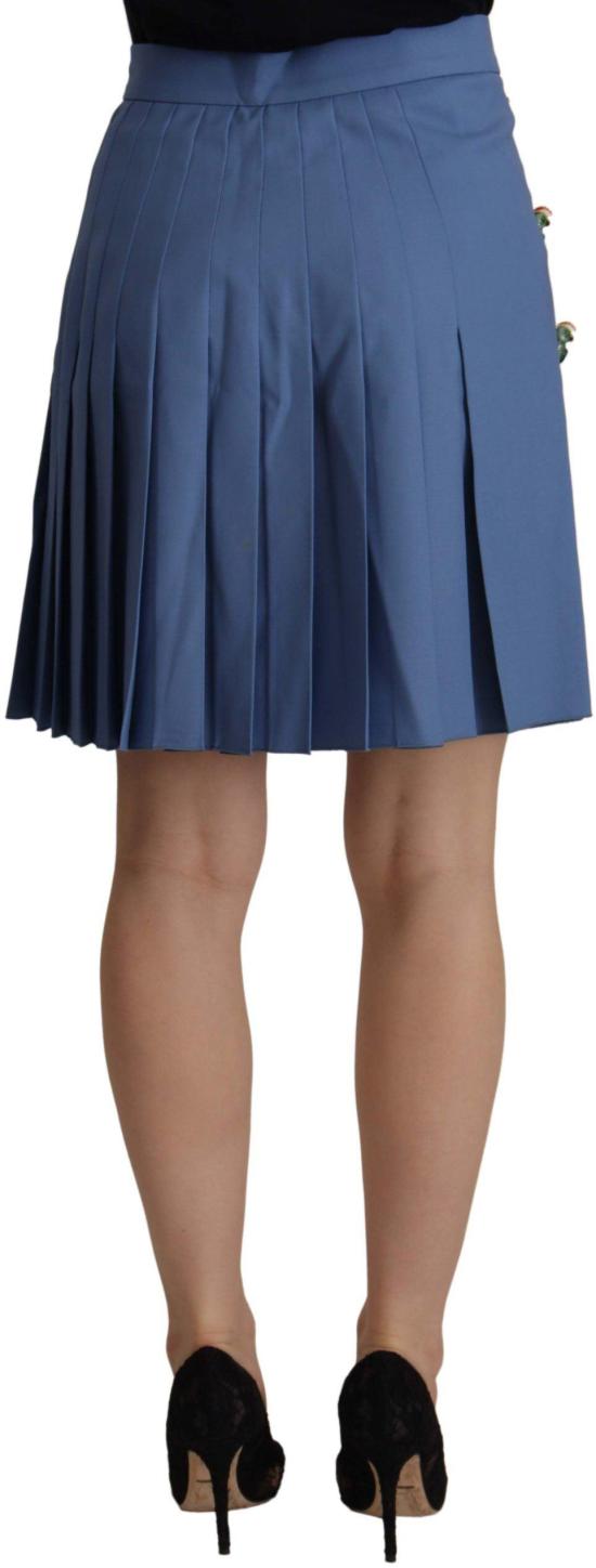 26FW 돌체앤가바나 숏 스커트 9069616398622 BLUE - DOLCE & GABBANA