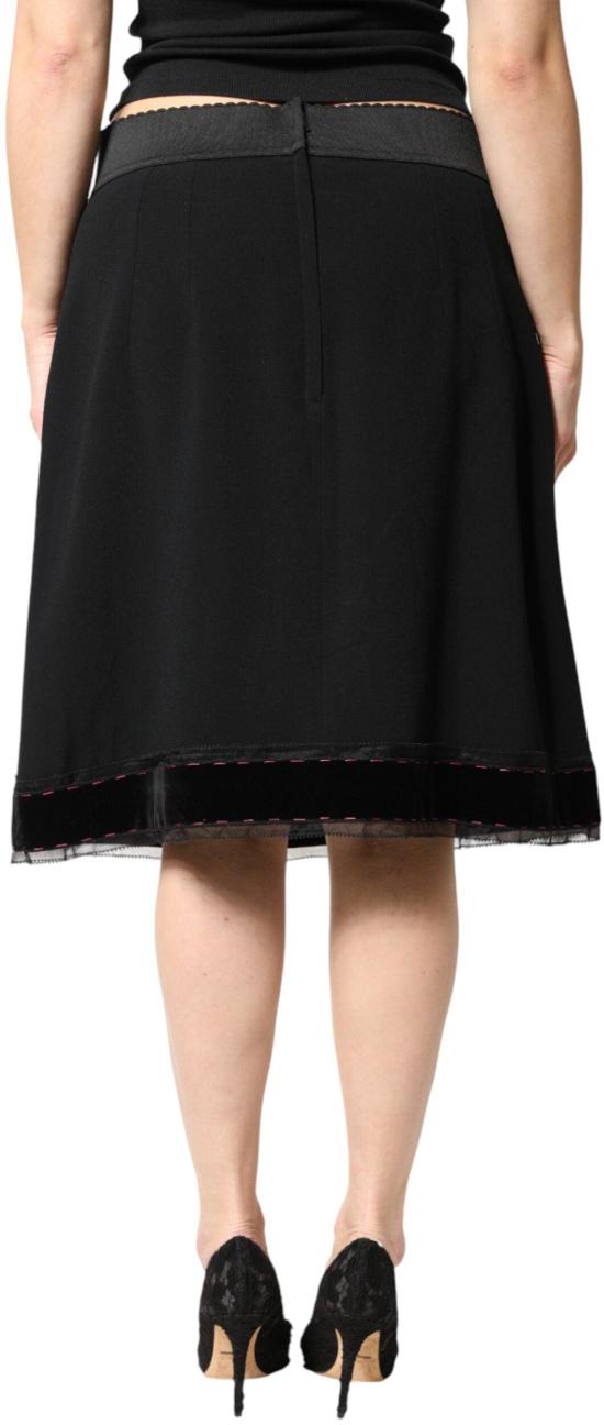 26FW 돌체앤가바나 미디 원피스 9950778425630 BLACK - DOLCE & GABBANA