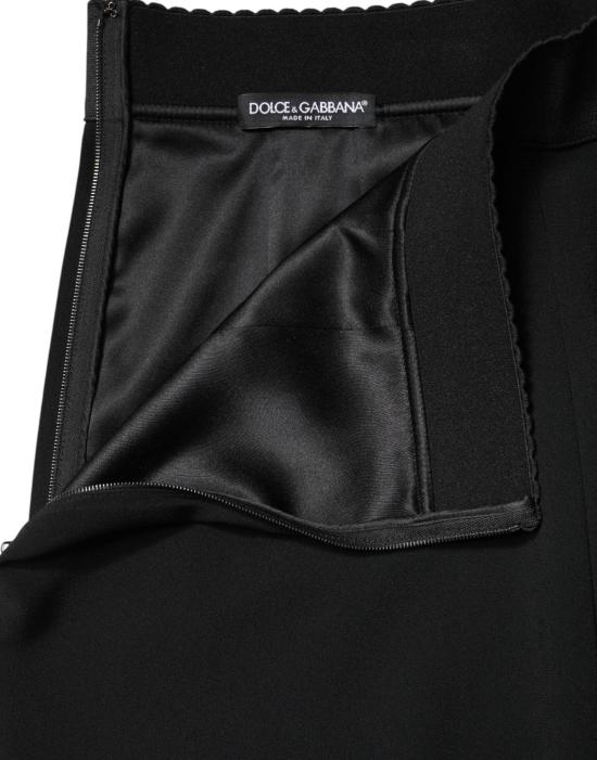26FW 돌체앤가바나 미디 원피스 9950778425630 BLACK - DOLCE & GABBANA